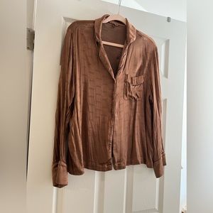 SKIMS satin pajama set